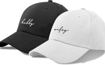 Hubby & Wifey Baseball Hats