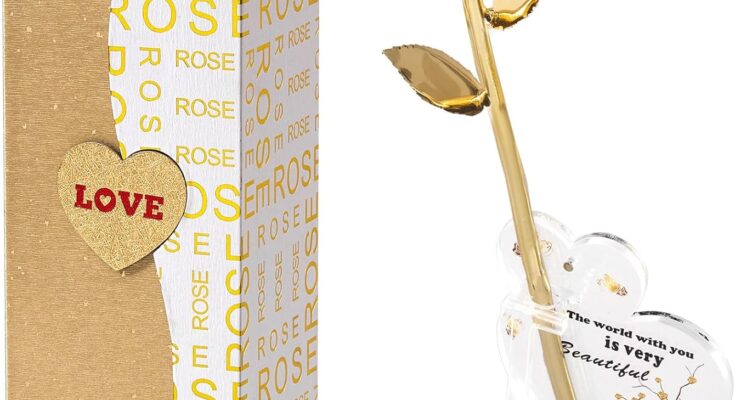Gold Dipped Real 24K Gold Rose